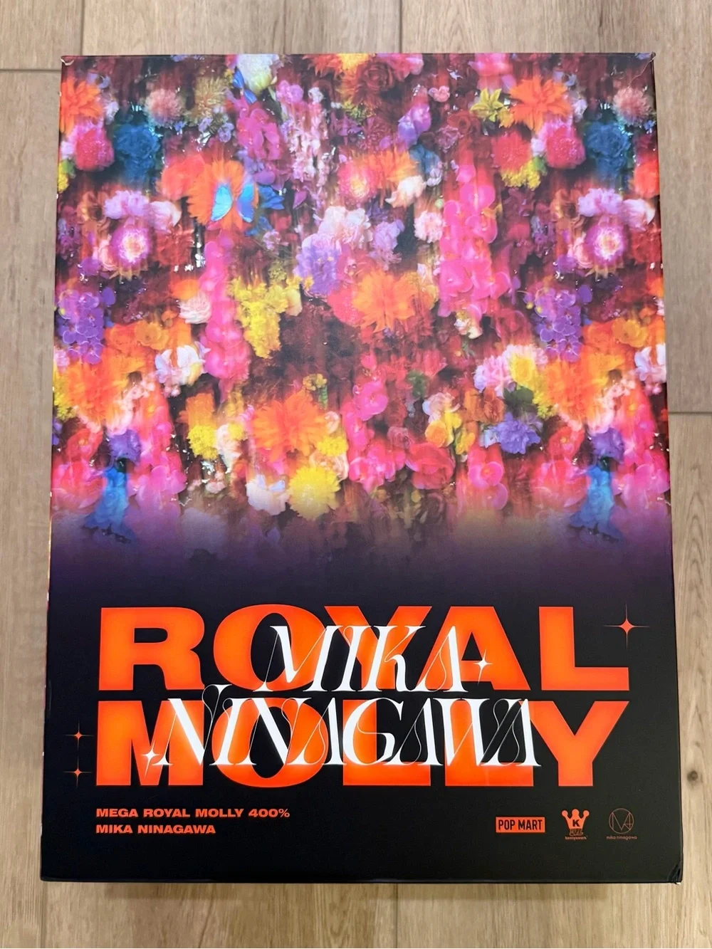 Mega Royal Molly 400% Mika Ninagawa Limited Edition Pop Mart Authentic New